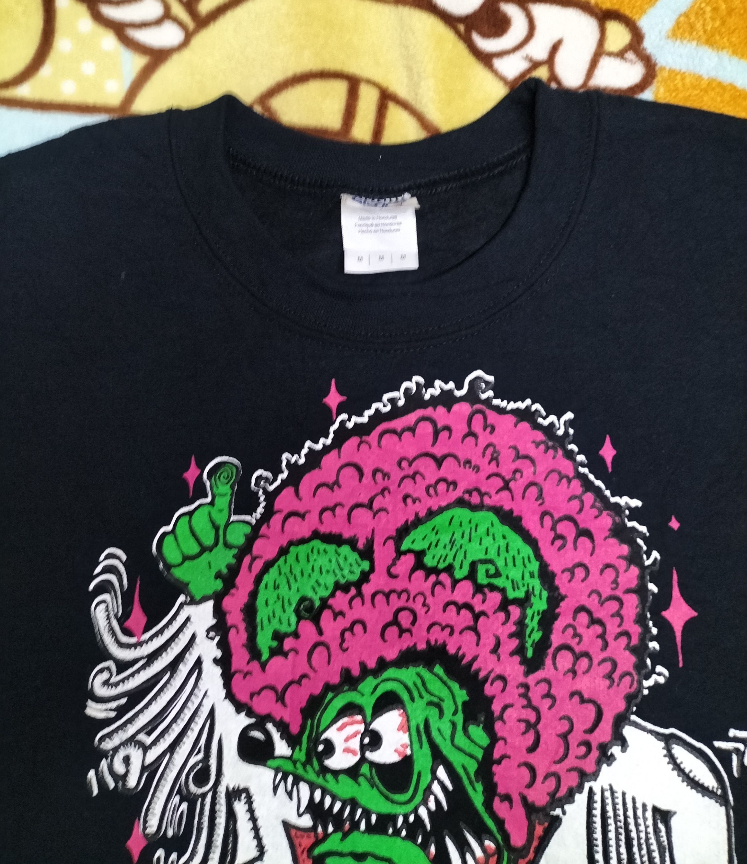 Japanese Brand Rat funk disco sweatshirt inspired rat fink Size US M / EU 48-50 / 2 - 3 Thumbnail