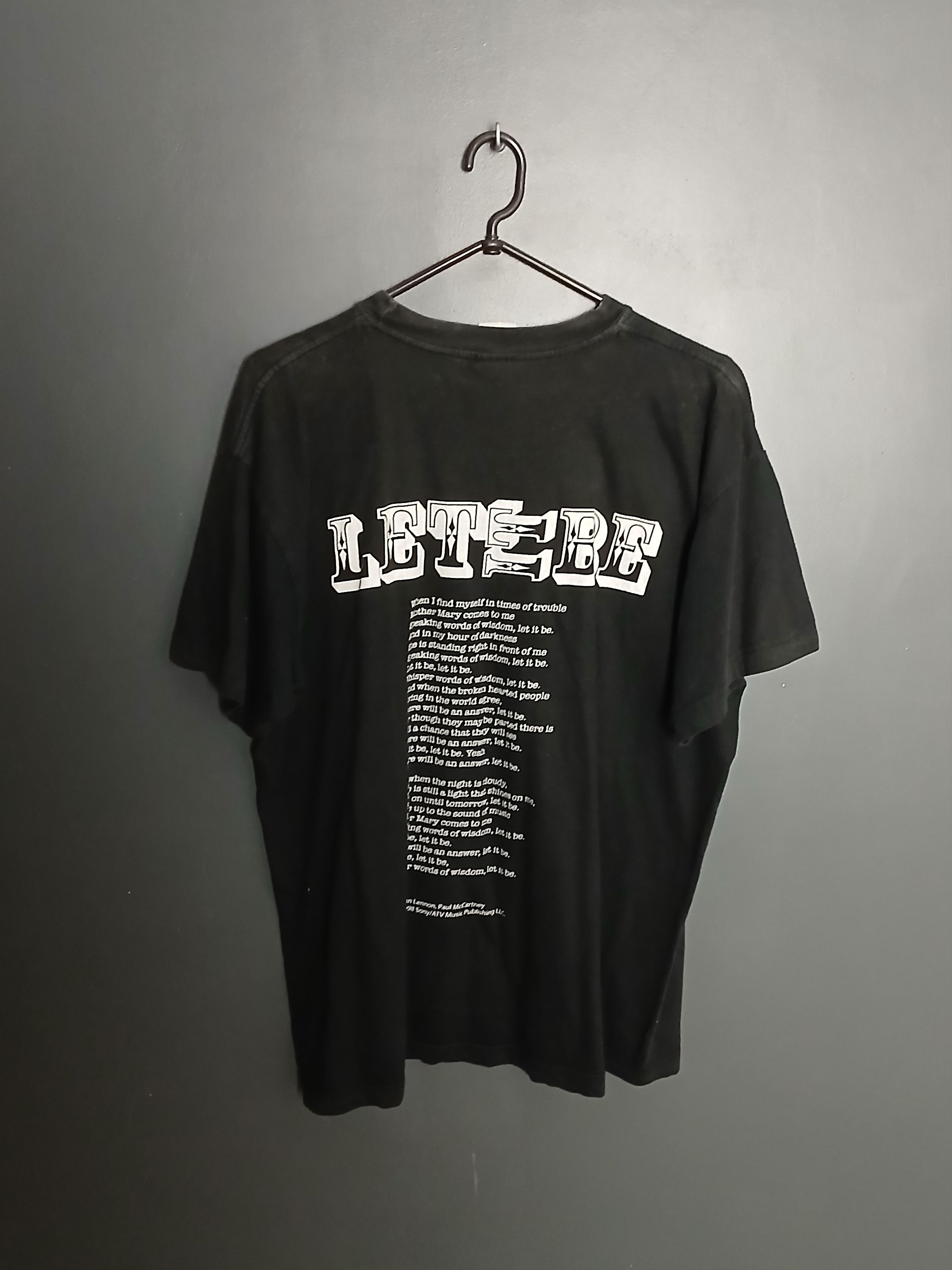 Band Tees × Vintage Vintage The Beatles Let It Be T-Shirt Size US L / EU 52-54 / 3 - 2 Thumbnail