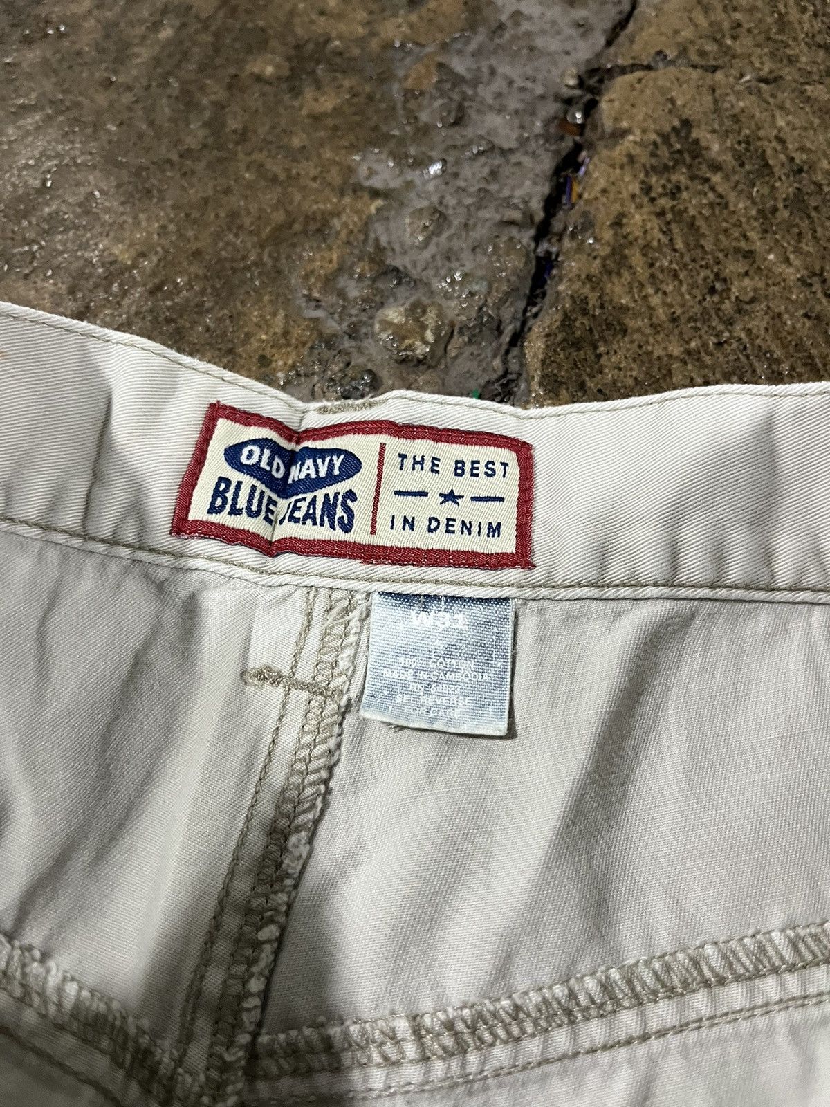 Carhartt × JNCO × Vintage Crazy Vintage Y2K Old Navy Baggy Carpenter Skater Shorts Size US 30 / EU 46 - 8 Thumbnail
