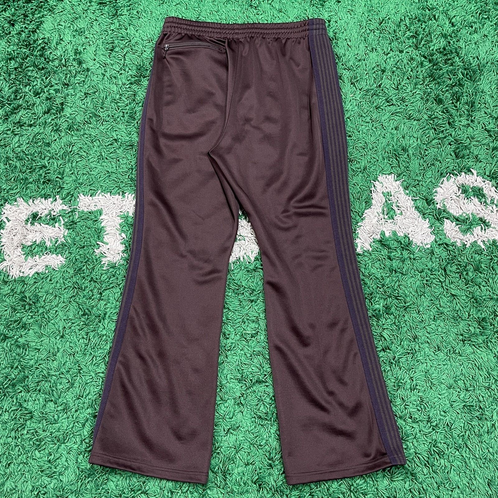 Needles × Nepenthes Needles Poly Boot Cut Track Pants size Medium M Brown Purple Size US 30 / EU 46 - 7 Thumbnail