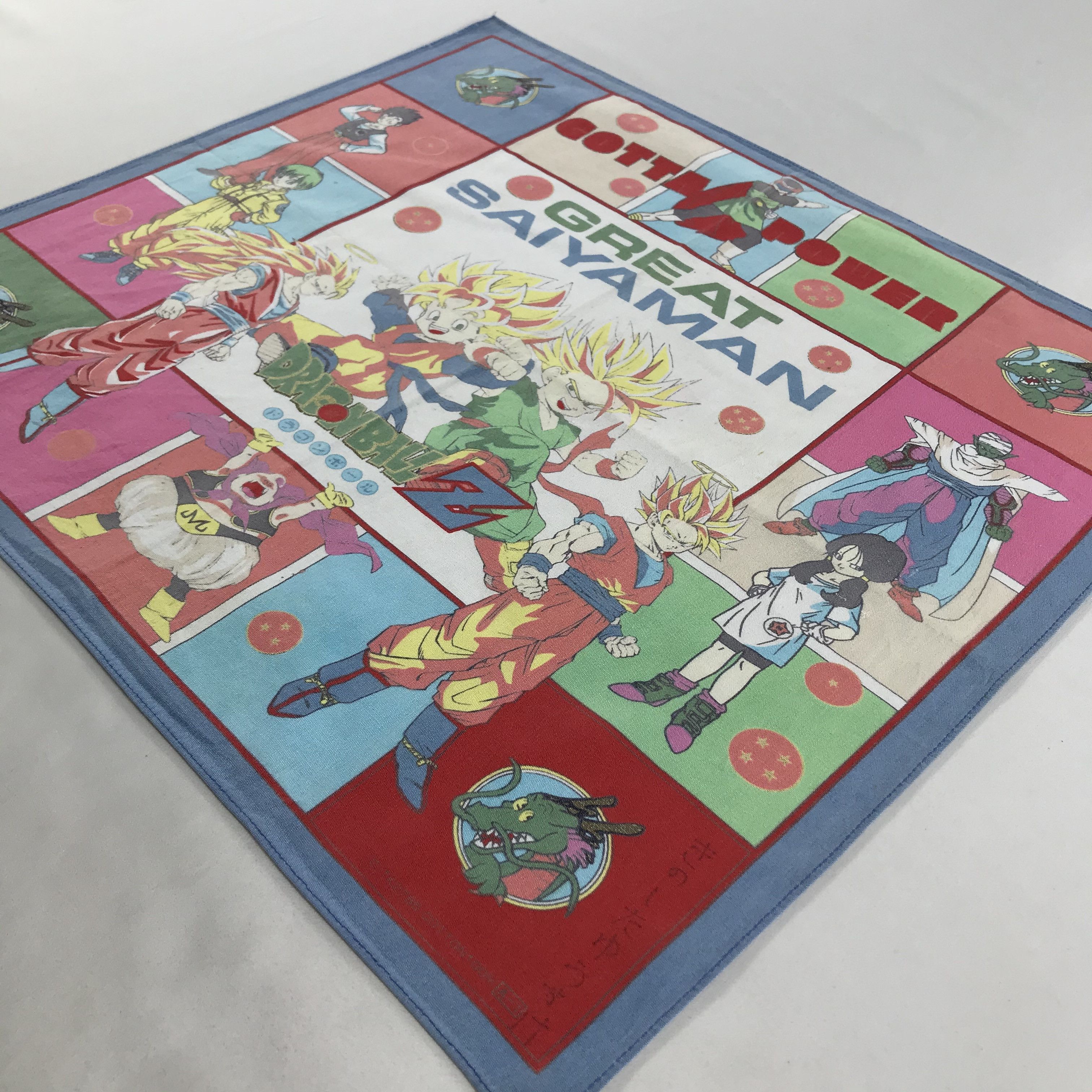 Anime × Japanese Brand × Vintage Dragon Ball Bandana / Handkerchief / Neckerchief - S1813 Size ONE SIZE - 2 Thumbnail