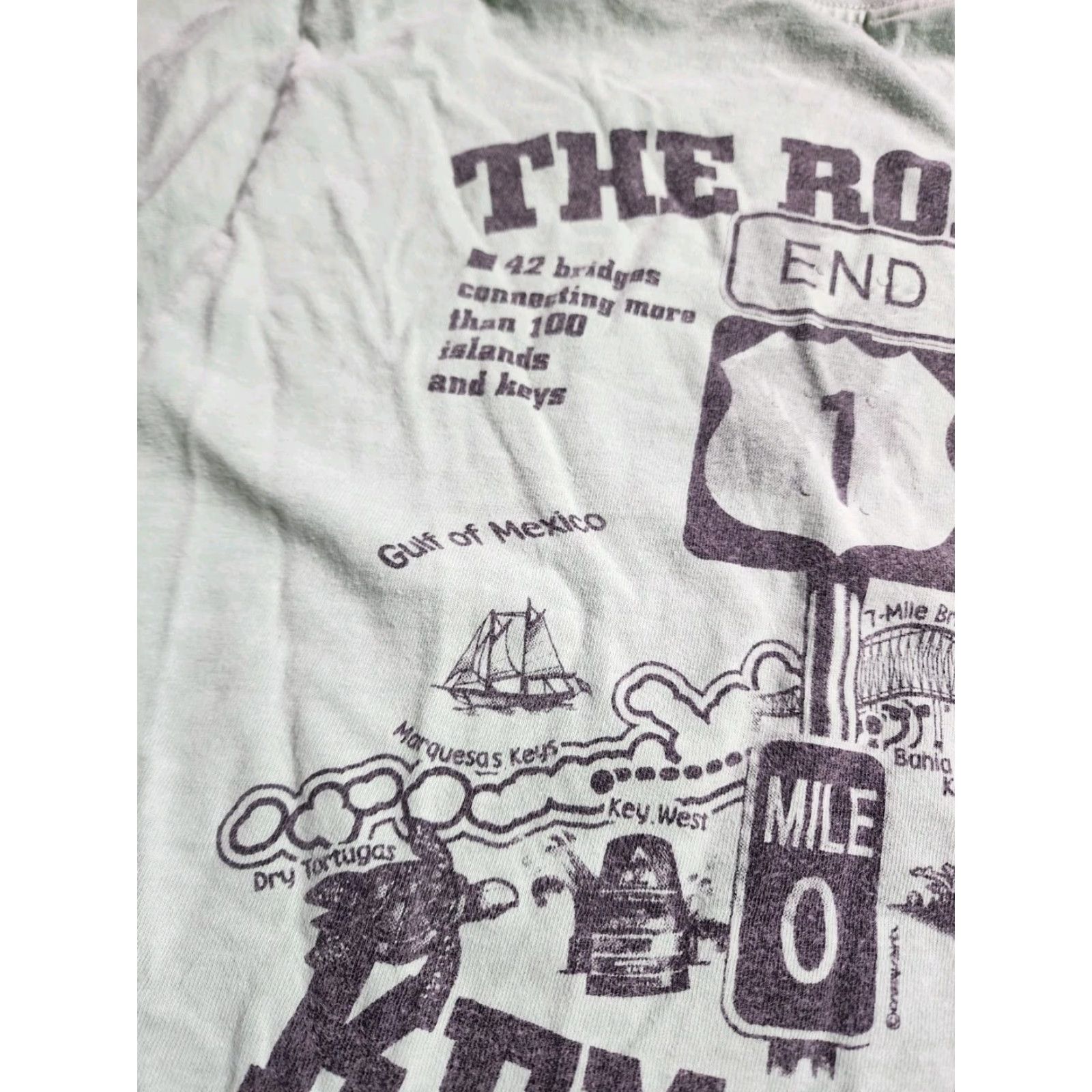 Vintage VINTAGE Crazy Shirts T-Shirt Green 90s Key West Double-Sided Crew Neck Adult S Men Womens Unisex Key West Florida Beach Graphic Print Short Sleeve Size US S / EU 44-46 / 1 - 3 Thumbnail
