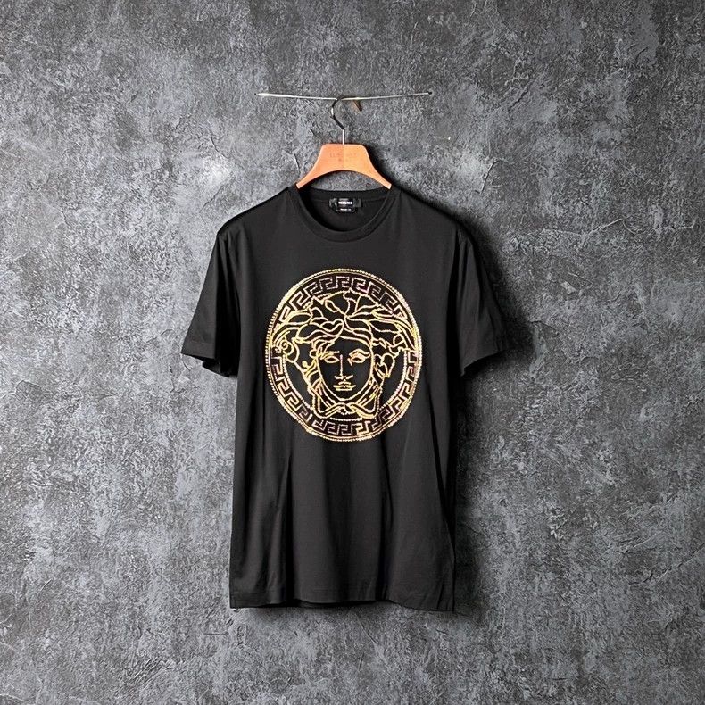 Versace Versace Medusa cotton crewneck short-sleeved T-shirt Size US XS / EU 42 / 0 - 1 Thumbnail