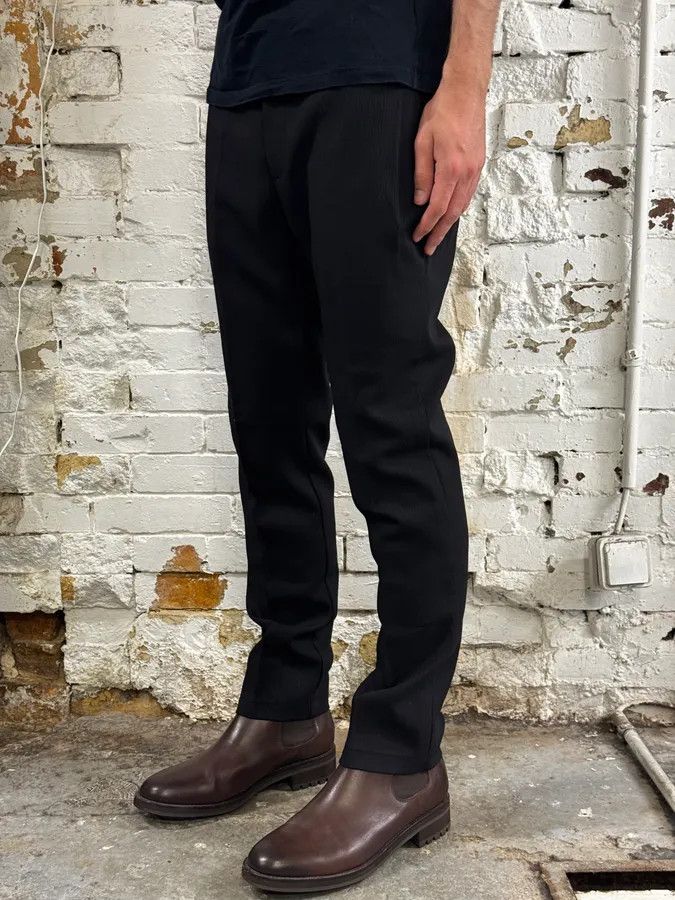 Dries Van Noten Dries Van Noten Navy Wool Slim Pants Size US 31 - 3 Thumbnail