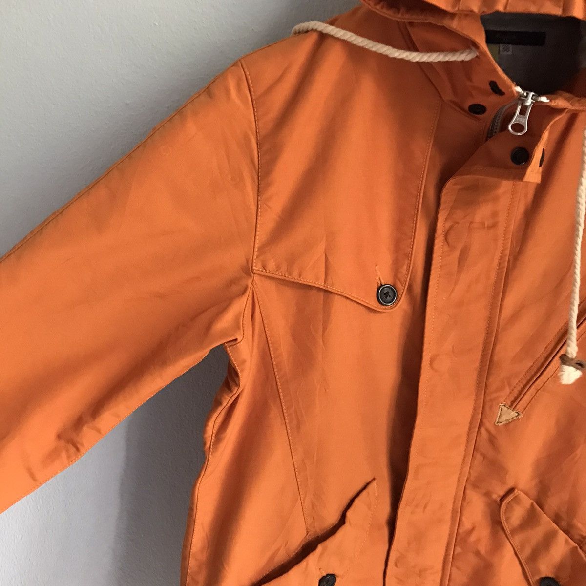 Japanese Brand Simplicite utility tactical hoodie canvas cotton jacket Size S / US 4 / IT 40 - 4 Thumbnail