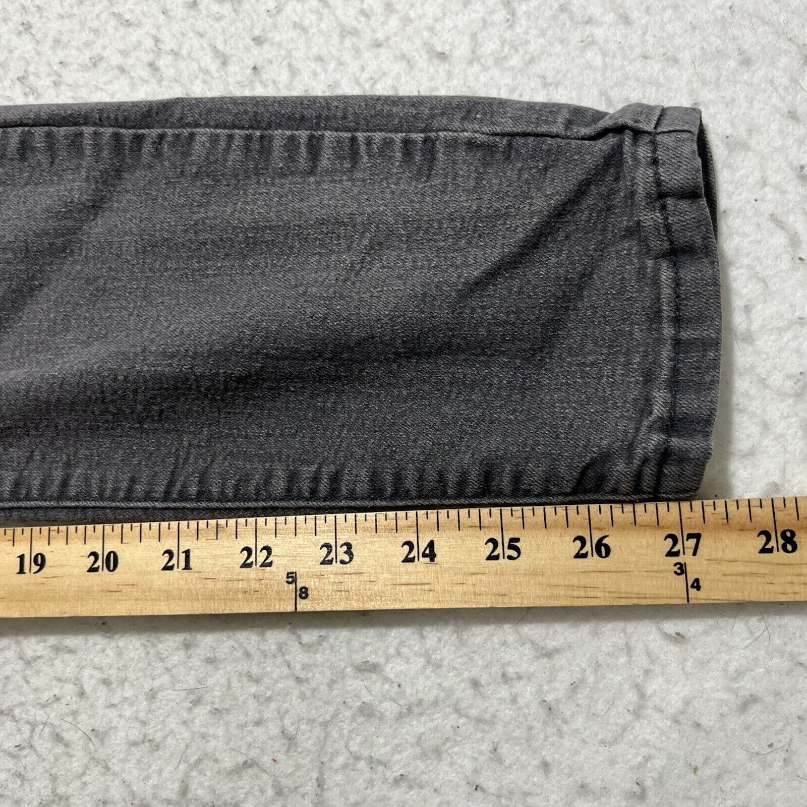 Forever 21 Forever21 28x27 Skinny Leg Gray Stretch Denim Low Rise Jeans Size 28" / US 6 / IT 42 - 11 Thumbnail