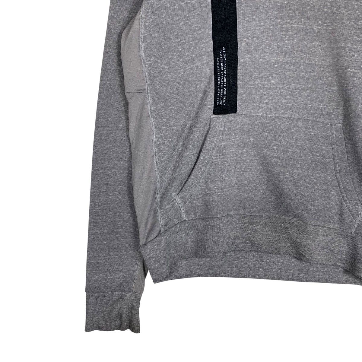 Reebok REEBOK Asymmetrical Half Zip Pullover Hoodies #1522-C68 Size US S / EU 44-46 / 1 - 3 Thumbnail