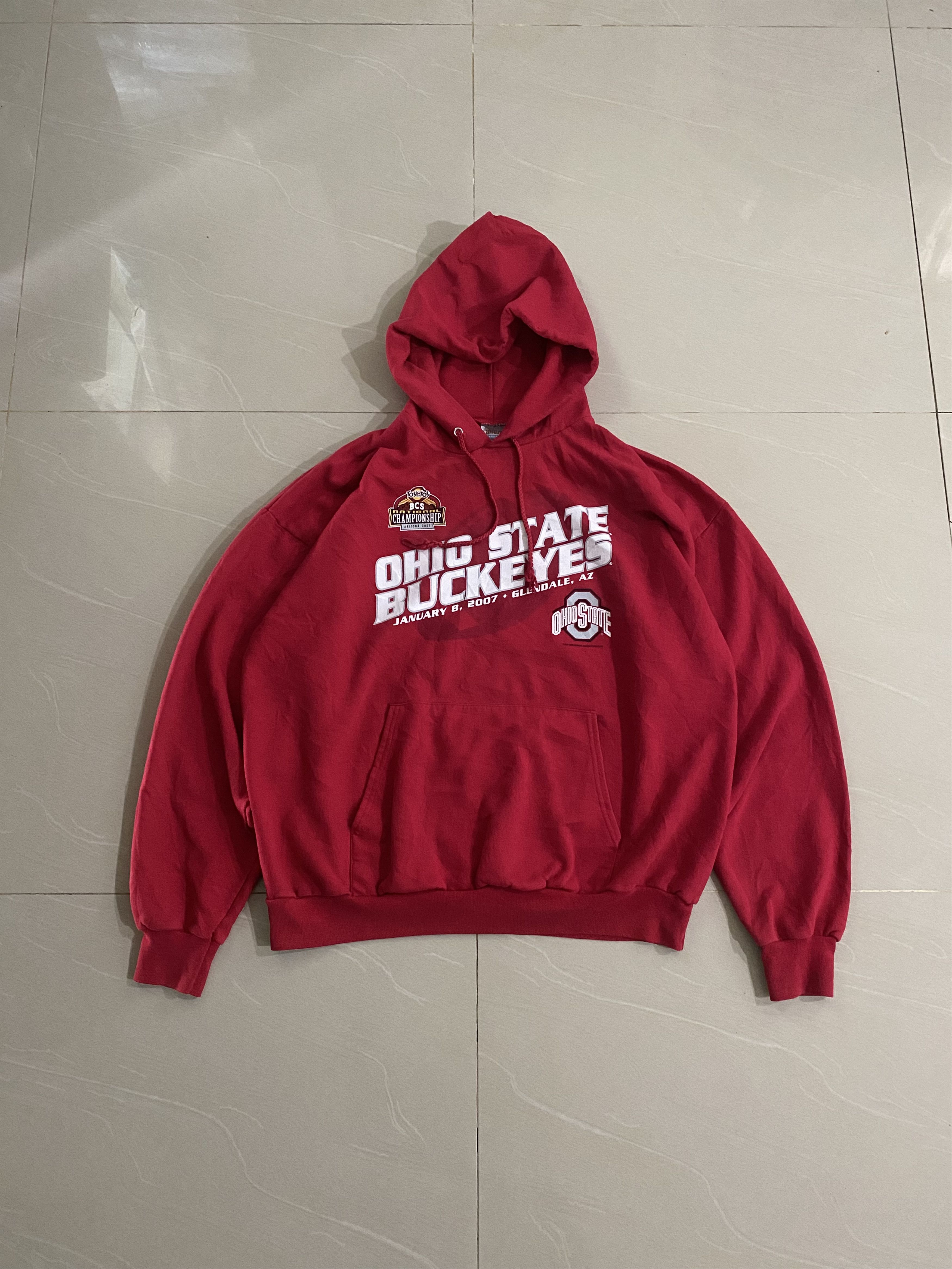 Vintage Vintage Ohio State Buckeyes Hanes Hoodie Size US XL / EU 56 / 4 - 1 Thumbnail