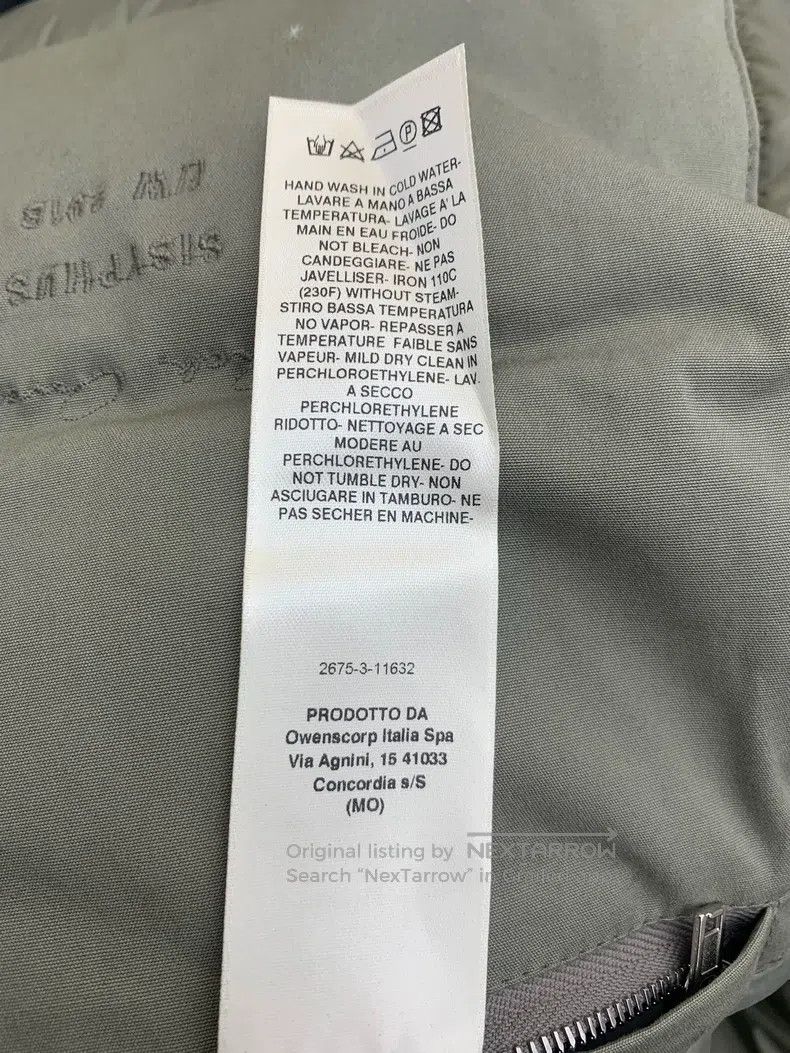 Rick Owens Rick Owens Solid Baseball Neck Loose Green Cotton Flight J Size US XL / EU 56 / 4 - 8 Thumbnail