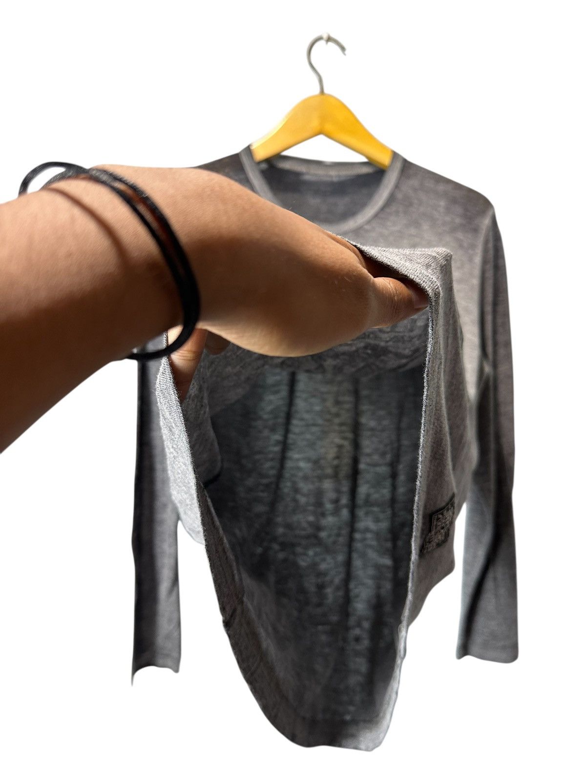 20471120 SICK TRASHED STOOGE JESUS TEE LONG SLEEVE IFSIX LGB STYLE Size US S / EU 44-46 / 1 - 8 Thumbnail