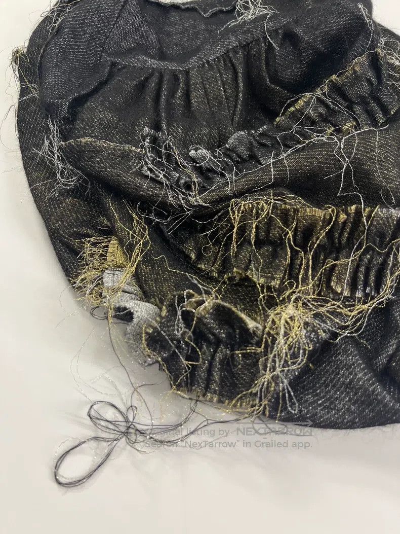 Comme des Garcons Comme Des Garcons size XS Deformed Lace Skirt Size 23" - 4 Thumbnail