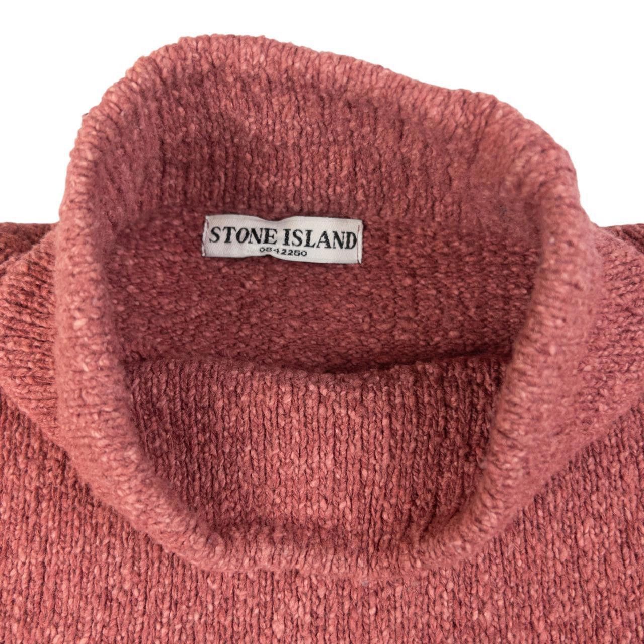 Stone Island Vintage Stone Island Turtleneck Knit Jumper Size M Size US M / EU 48-50 / 2 - 3 Thumbnail