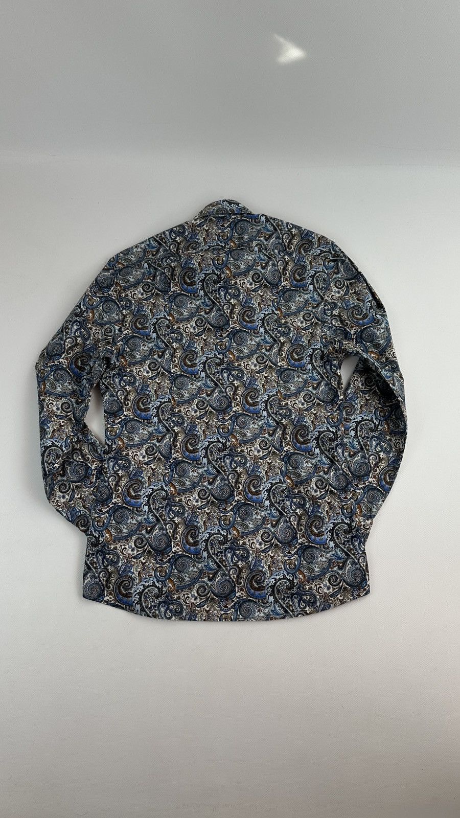 Strenstroms Stenstroms Paisley Dress Button Up Shir Size 38S - 6 Thumbnail