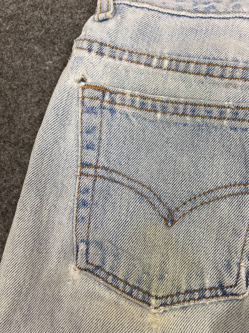 Levi's vintage levis 505 low rise distressed denim Size US 29 - 8 Thumbnail