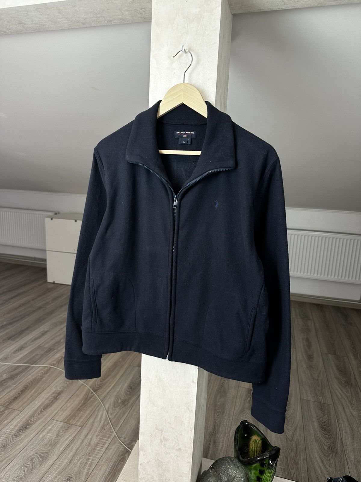 Polo Ralph Lauren Vintage Polo Ralph Lauren Y2K Zip Fleece Size L / US 10 / IT 46 - 1 Thumbnail
