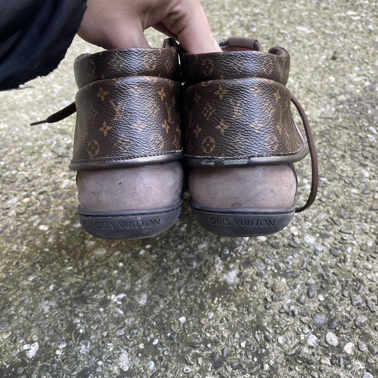 Designer × Louis Vuitton Louis vuitton high top sneakers Size US 8 / IT 38 - 4 Thumbnail