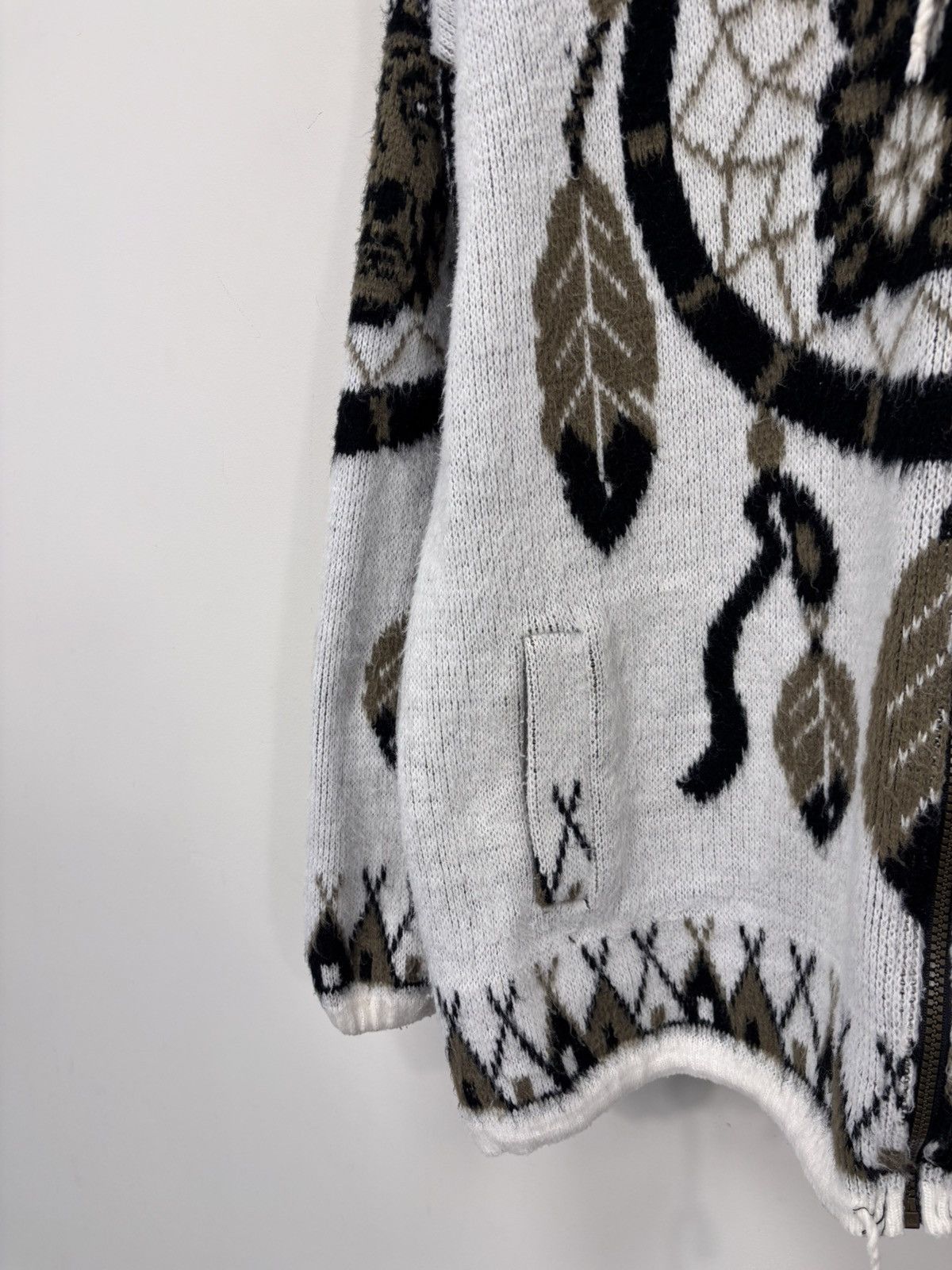 Other Vintage Tejidos Artesanias Tuntaquimba Indian Wool Jacket Size US L / EU 52-54 / 3 - 5 Thumbnail
