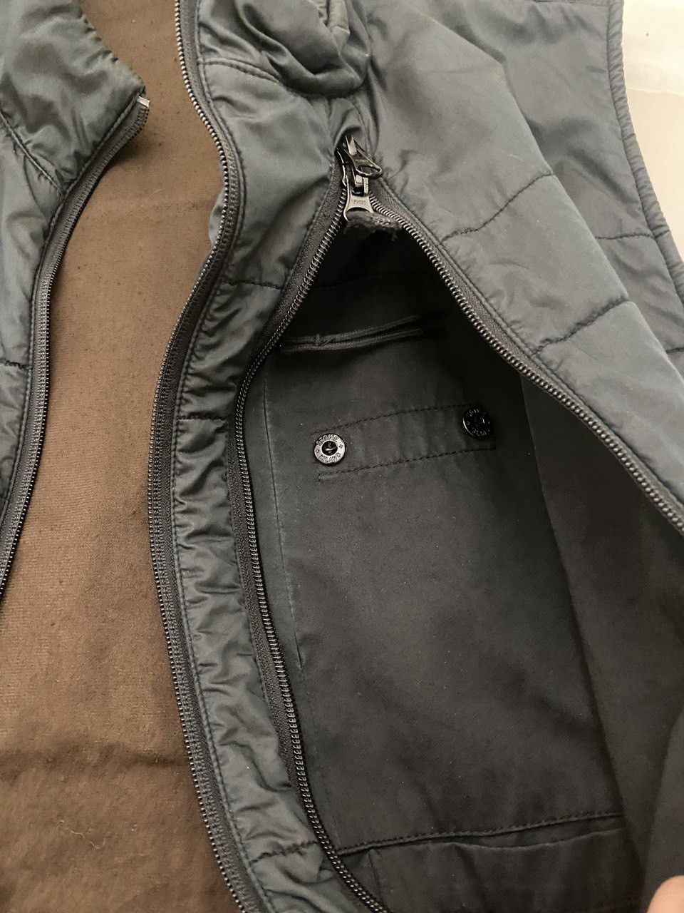 Massimo Osti × Stone Island × Stone Island Shadow Project Stone island shadow project nylon metal green vest Size US XXL / EU 58 / 5 - 5 Thumbnail