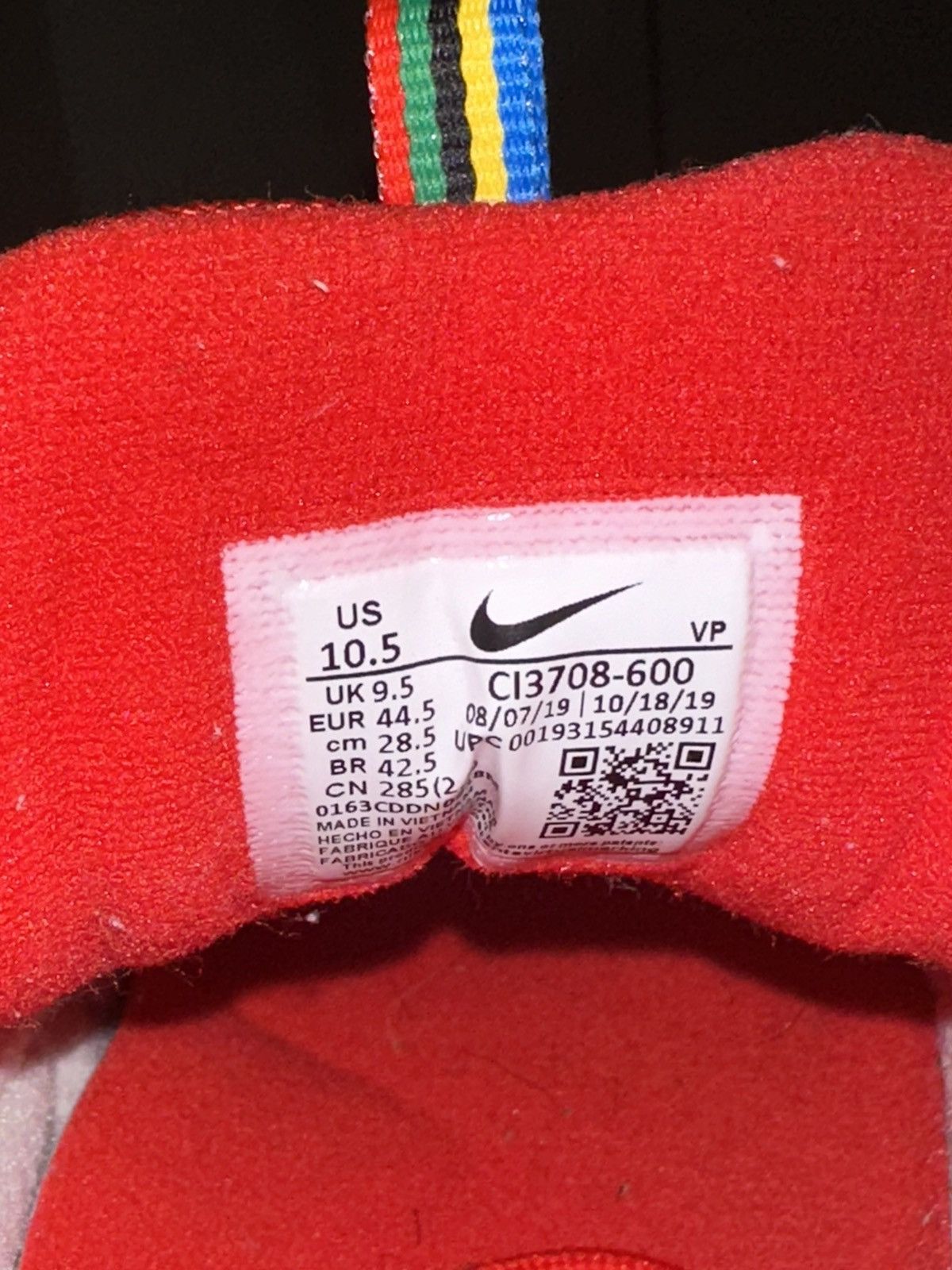 Nike Nike Air Max 97 Olympic Rings Pack Red Size US 10.5 / EU 43-44 - 8 Thumbnail
