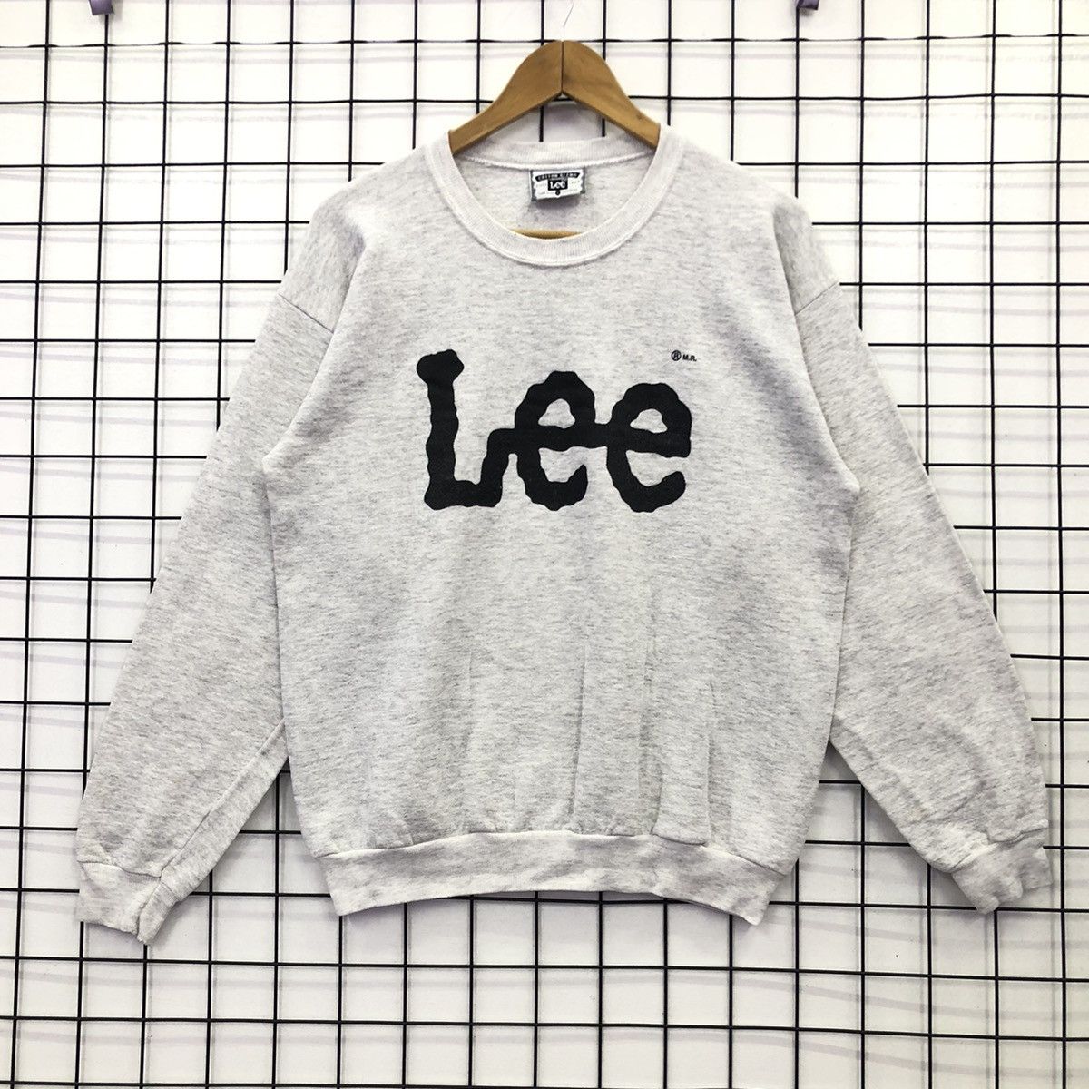 Lee Vintage Lee Cotton Blend Spellout Sweatshirt Size US L / EU 52-54 / 3 - 2 Thumbnail