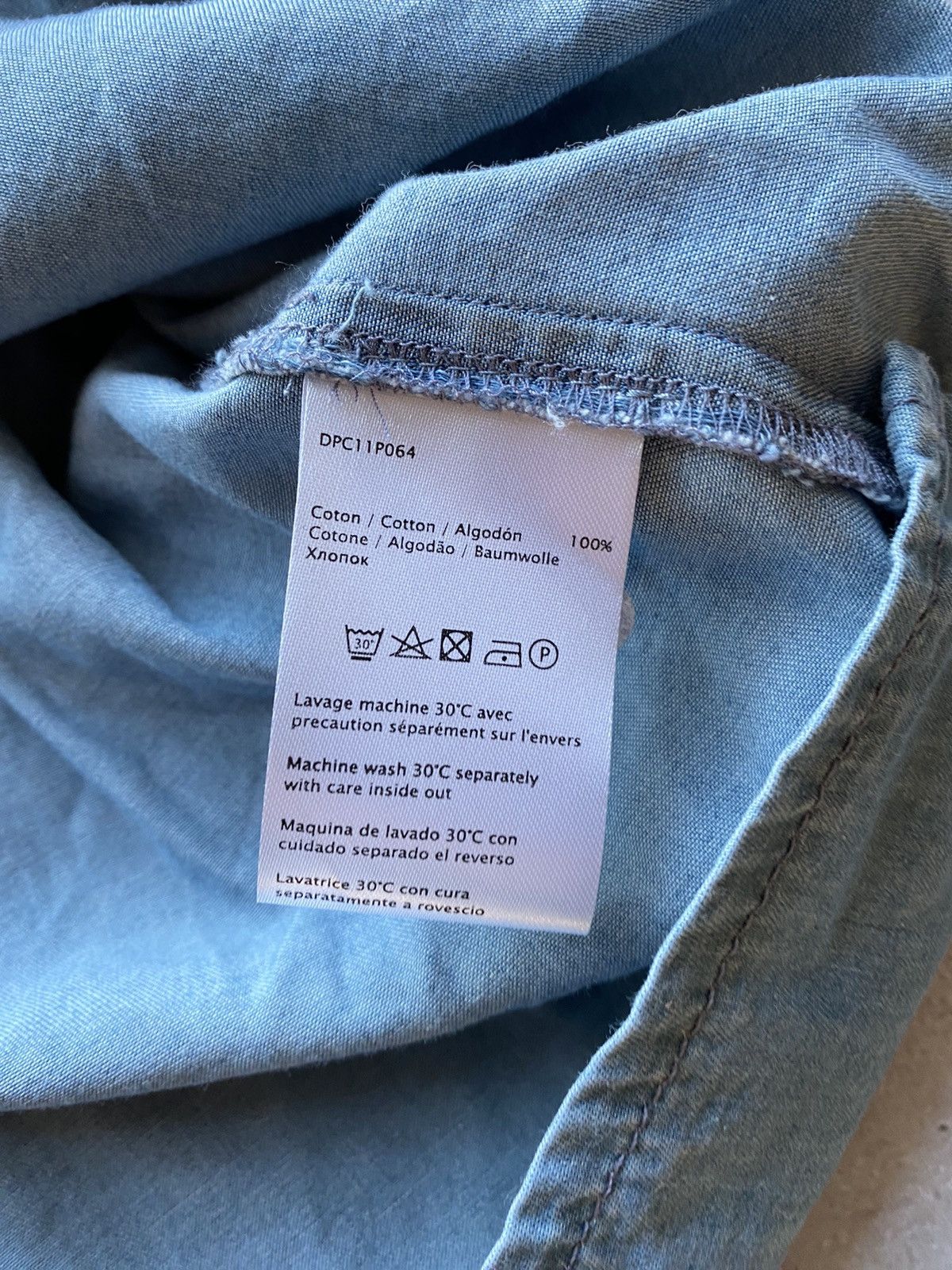 Designer Gerard Darel Paris Women's L/S Button Down Shirt Top Size S / US 4 / IT 40 - 6 Thumbnail