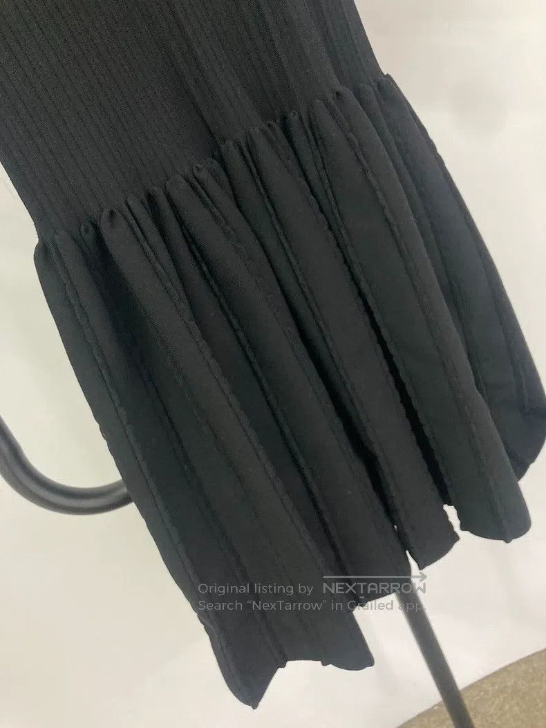 Valentino Valentino Pleated knit dress Size M / US 6-8 / IT 42-44 - 3 Thumbnail