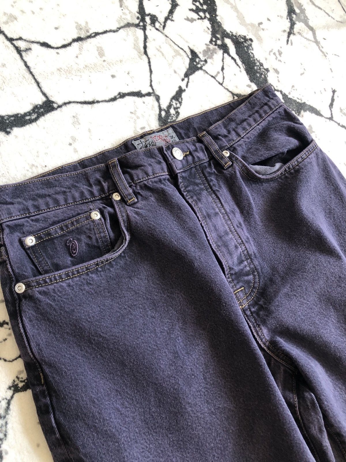 Stussy Stussy Classic Jean Overdyed 'Nightshade' | Grailed