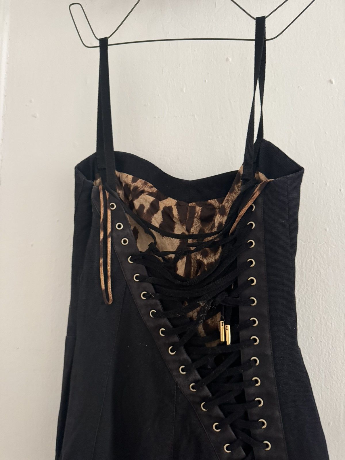 Dolce & Gabbana Vintage Dolce & Gabbana Bondage Corset Dress Size XS / US 0-2 / IT 36-38 - 3 Thumbnail