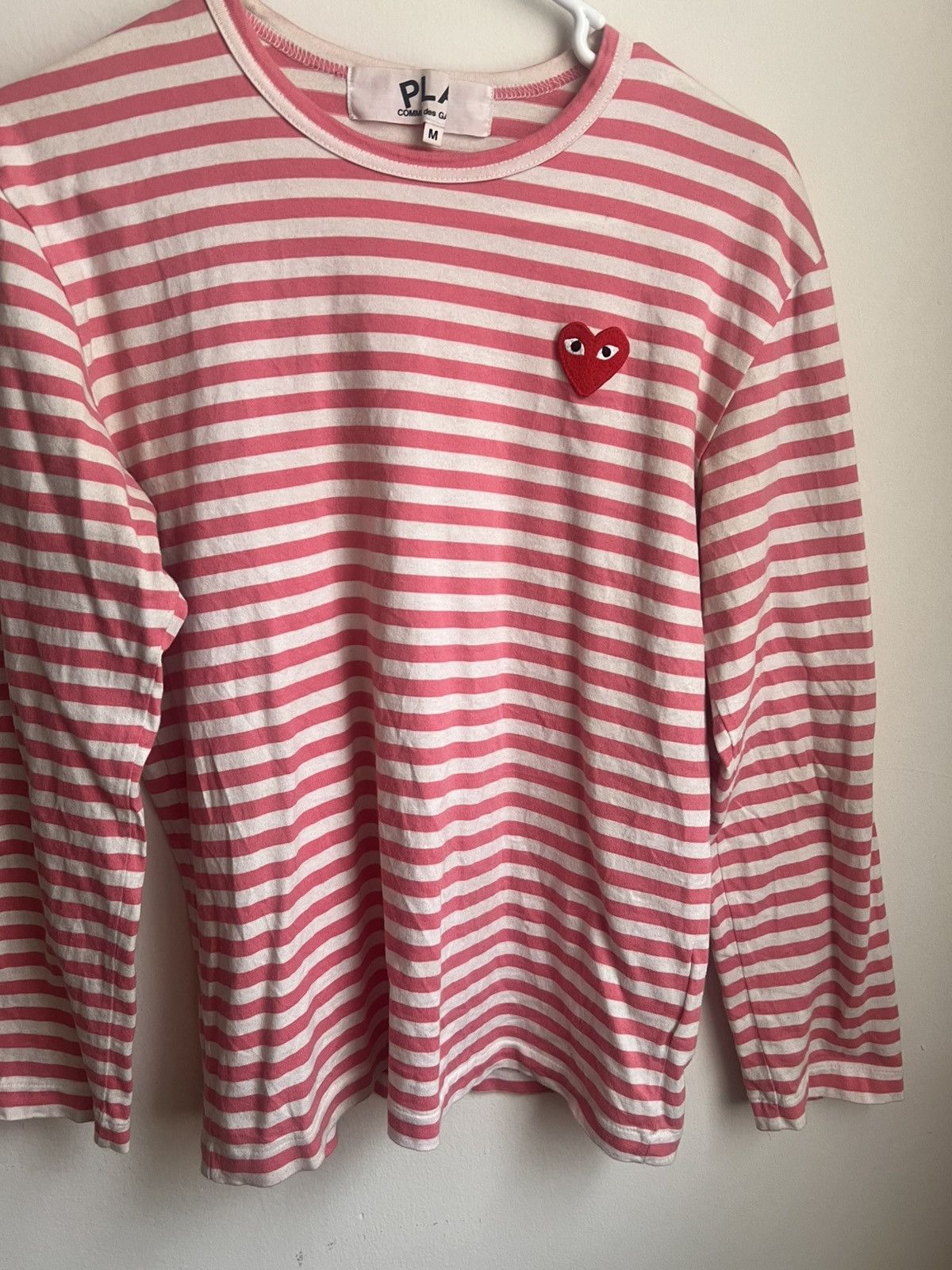 Comme des Garcons Comme des Garçons (Mini Heart Long Sleeve Tee) Size US M / EU 48-50 / 2 - 1 Thumbnail