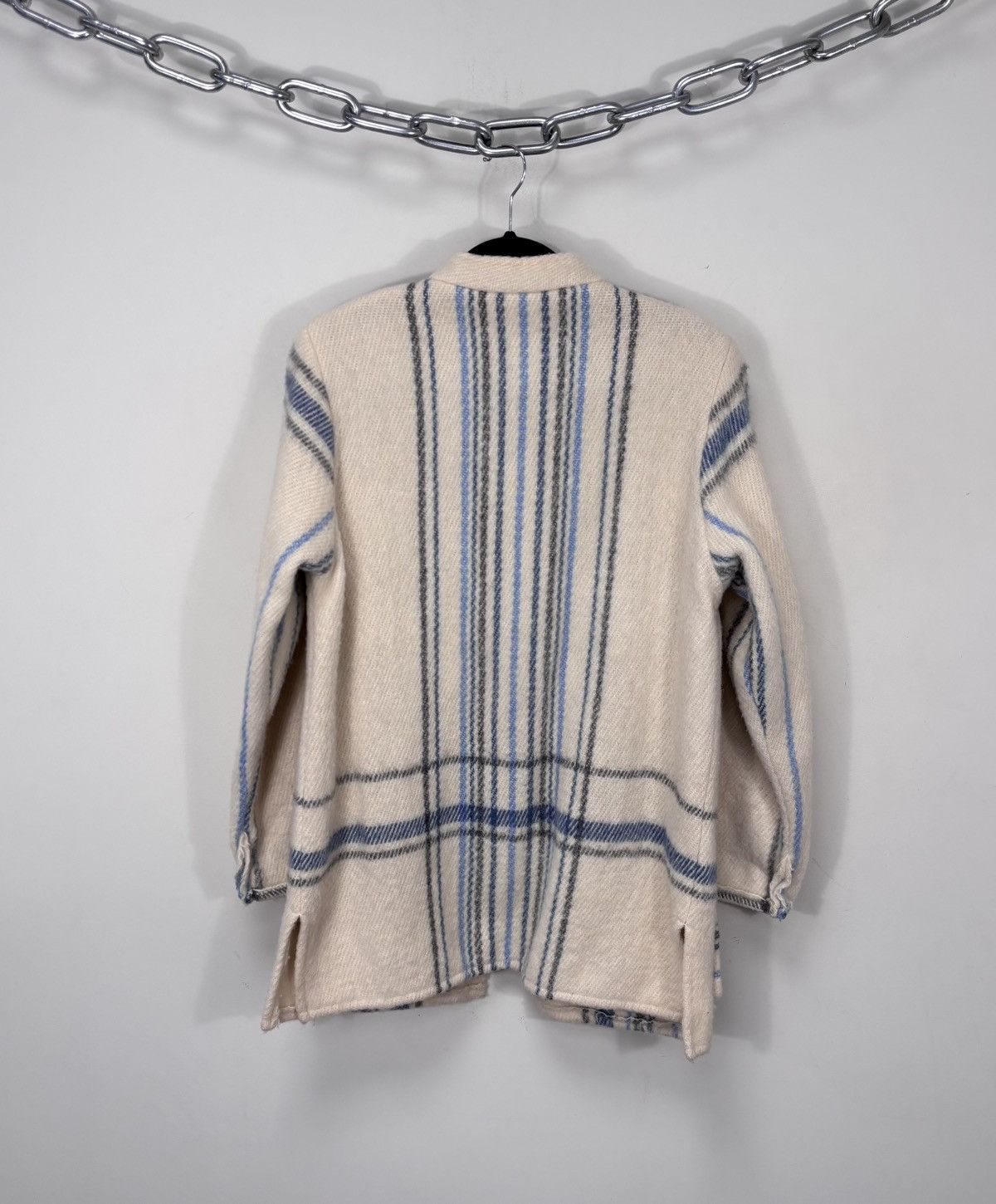 Other Vintage 1960s Lapp Lander Scandinavian Wool Cardigan Jacket Size S / US 4 / IT 40 - 11 Thumbnail