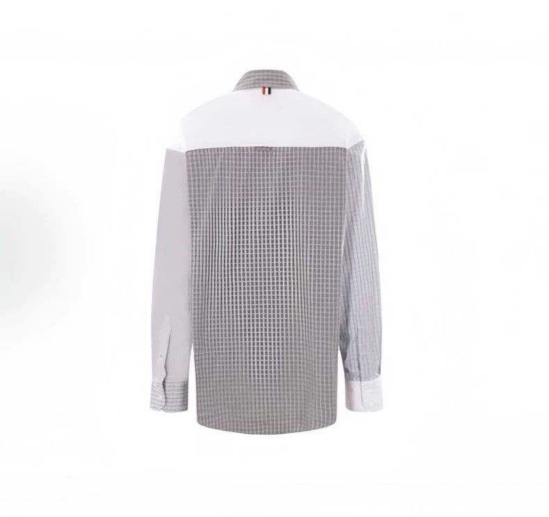 Thom Browne Thom Browne size2 A sharp collar single row button long sle Size US M / EU 48-50 / 2 - 8 Thumbnail