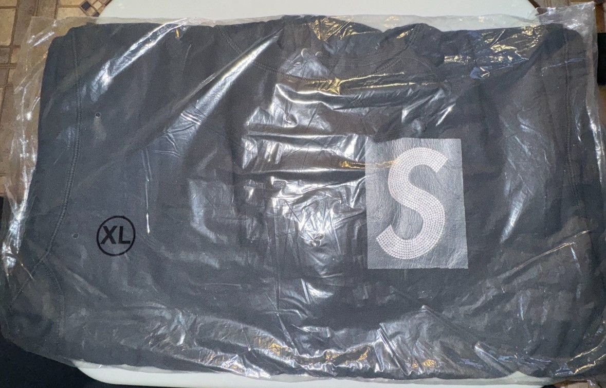 Supreme Supreme Swarovski Hoodie Size US XL / EU 56 / 4 - 2 Thumbnail
