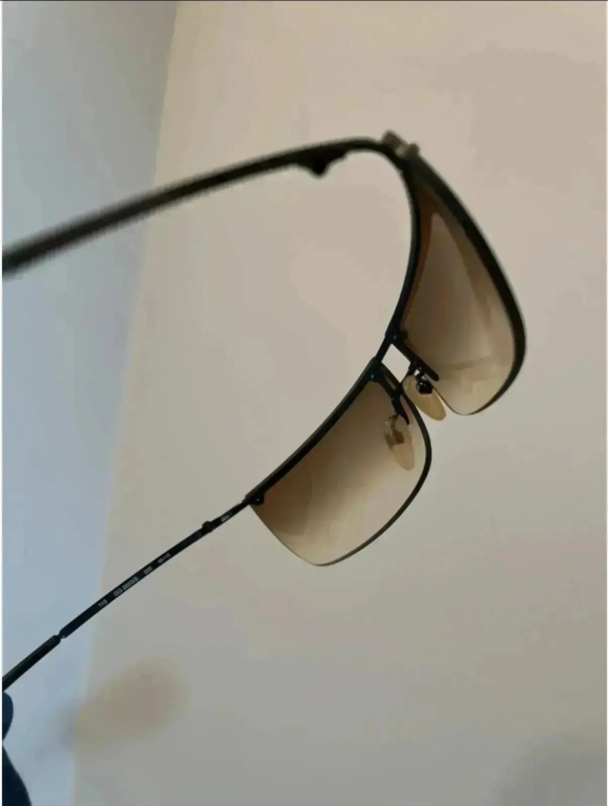 Gucci GUCCI Sunglasses Shield Wrap Rimless Tom Ford Era Vintage Size ONE SIZE - 2 Thumbnail