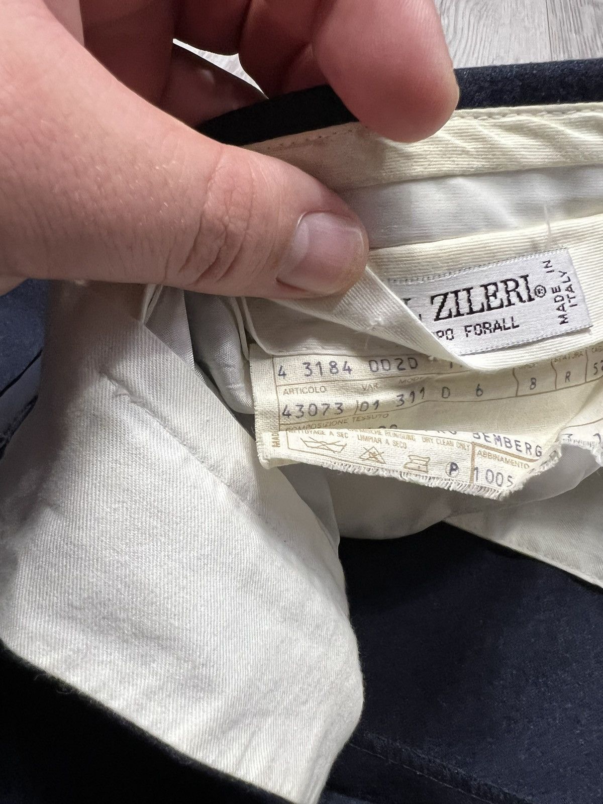 Pal Zileri Vintage Pal Zileri Wool Trousers Pants Size 42R - 14 Thumbnail