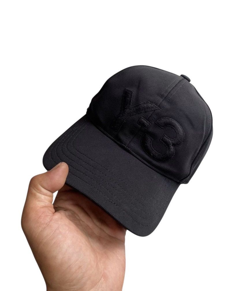 Yohji Yamamoto Y-3 Yohji Yamamoto Black Cap Size ONE SIZE - 1 Thumbnail