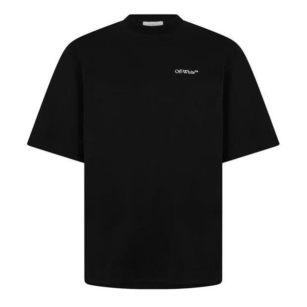 image of Off White O1G2R1Mq0424 T-Shirts In Black, Men's (Size Small)