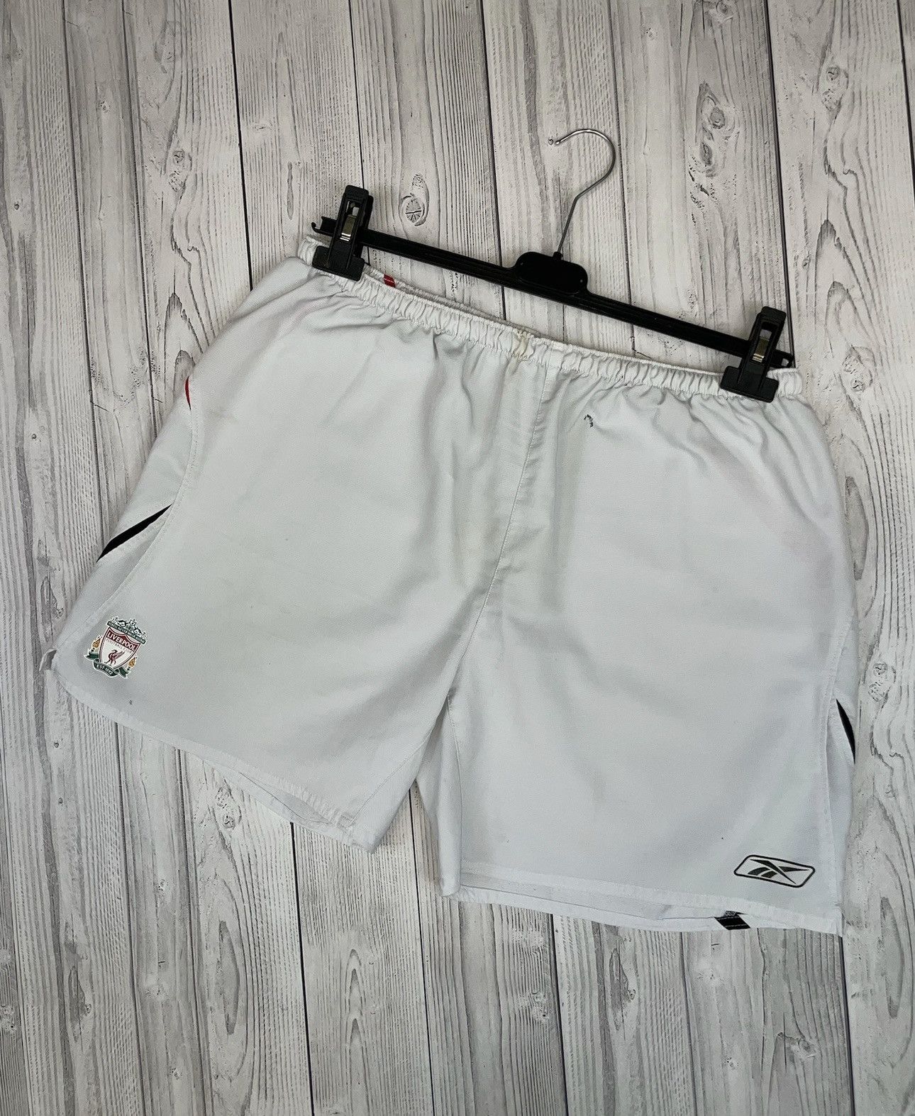 Reebok Vintage reebok Liverpool soccer shorts size L Size US 34 / EU 50 - 1 Thumbnail