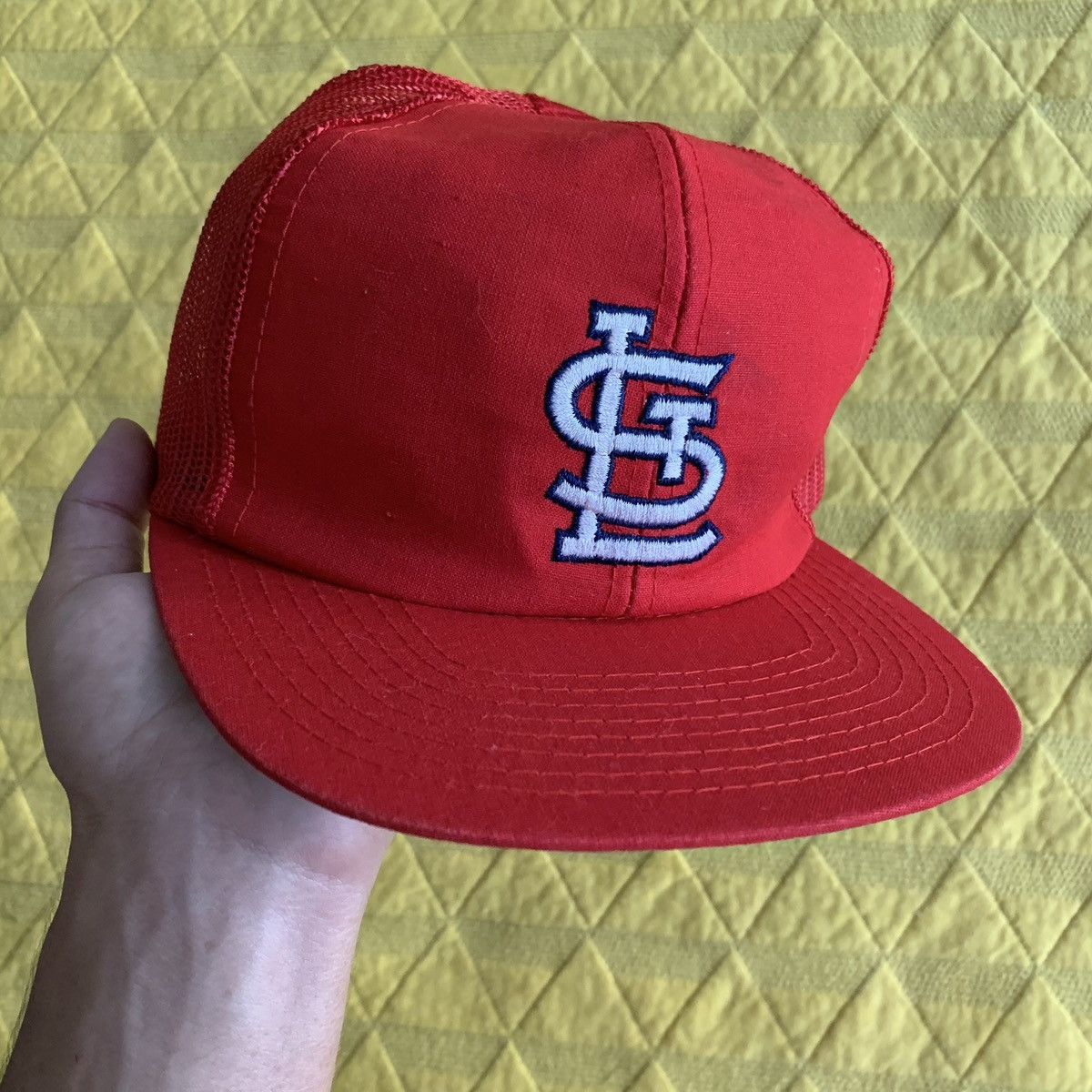 Twins Enterprise Inc. Cardinals 80s vtg Twins Enterprise PLAIN LOGO Snapback Size ONE SIZE - 1 Thumbnail