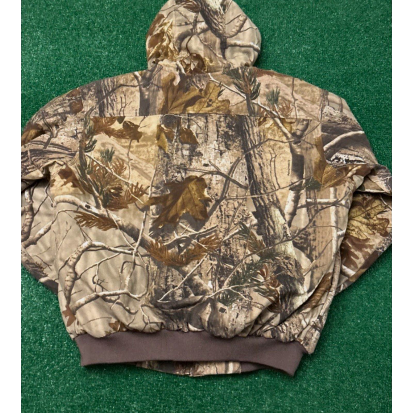 Realtree VINTAGE 90s Y2K Realtree Hunter Work Wear Detroit Hoodie Jacket Canvas Mens Sz S Size US S / EU 44-46 / 1 - 2 Thumbnail