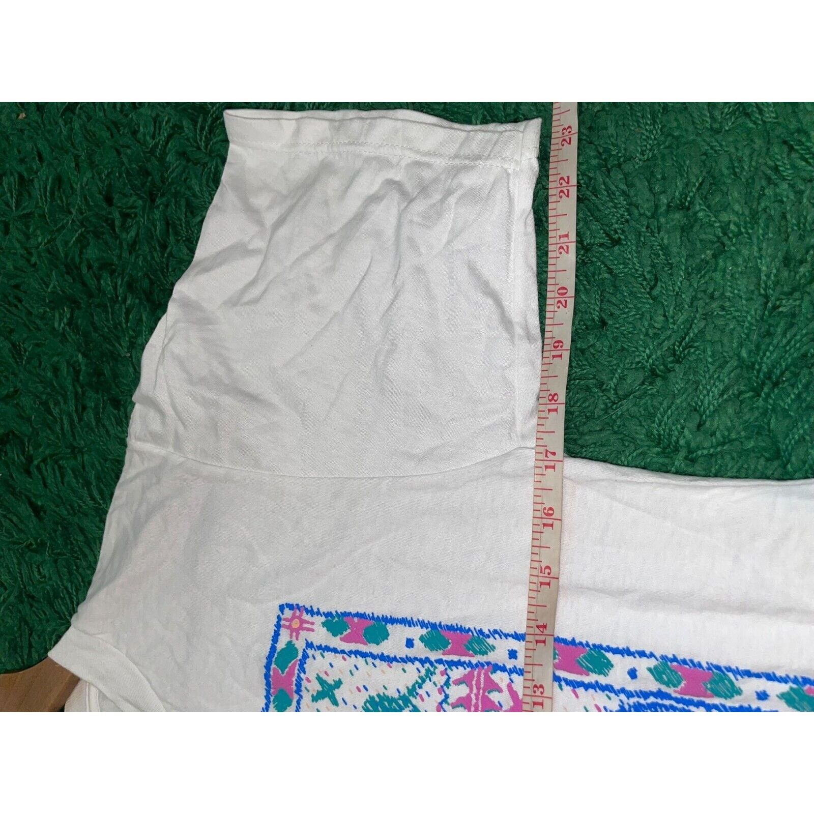 Jerzees Vintage Arizona Shirt Native American Western White M Tee Size US M / EU 48-50 / 2 - 9 Thumbnail