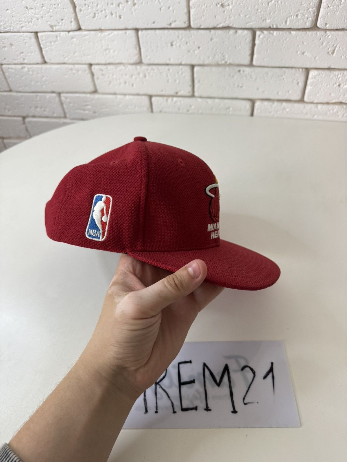 Tissot Miami Heat Tissot cap hat Size ONE SIZE - 3 Thumbnail