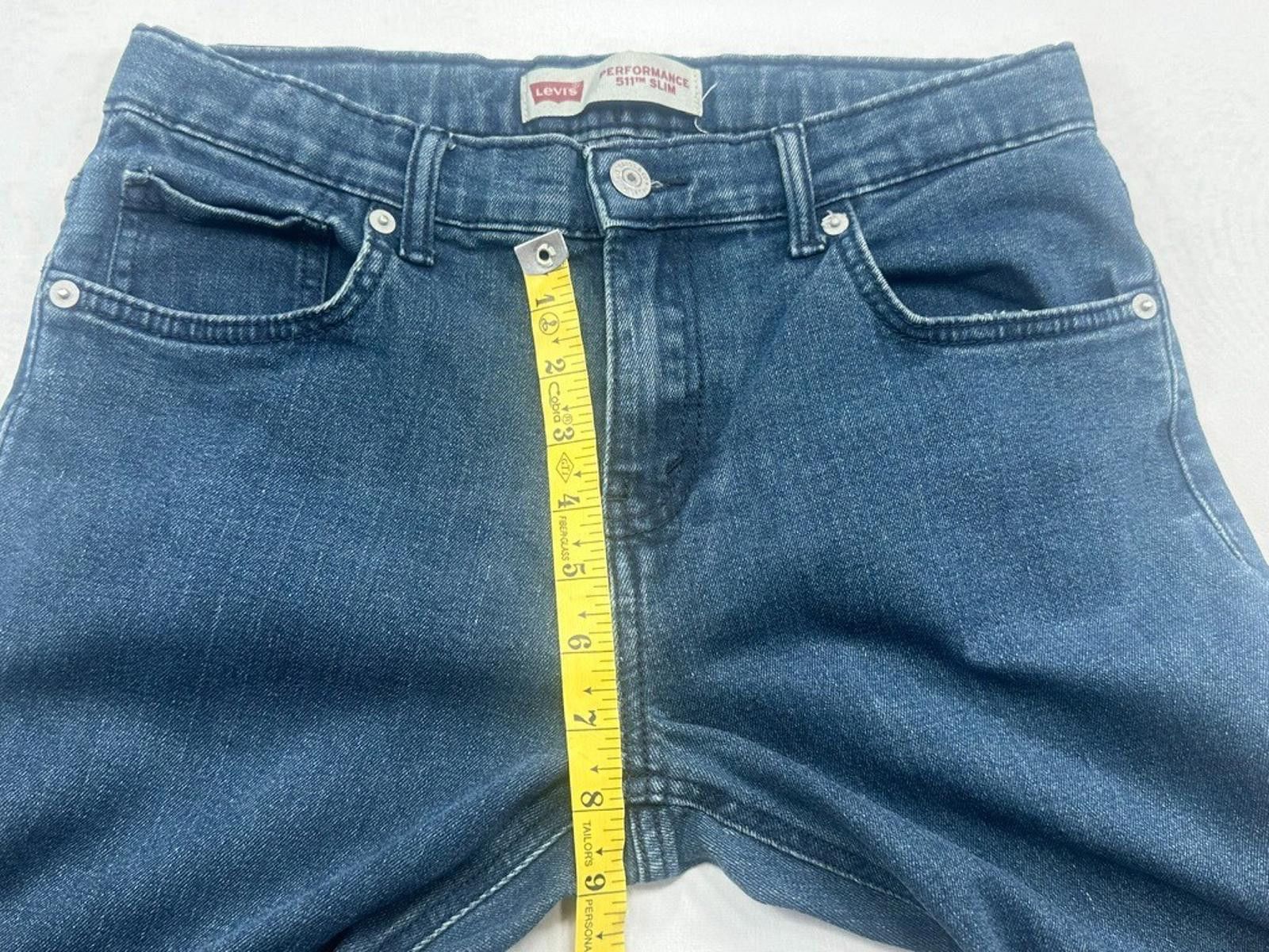 Levi's Levi's Performance 511 Slim Denim Blue Women's 18 Reg 29/31 Size 40" / US 18 - 8 Thumbnail