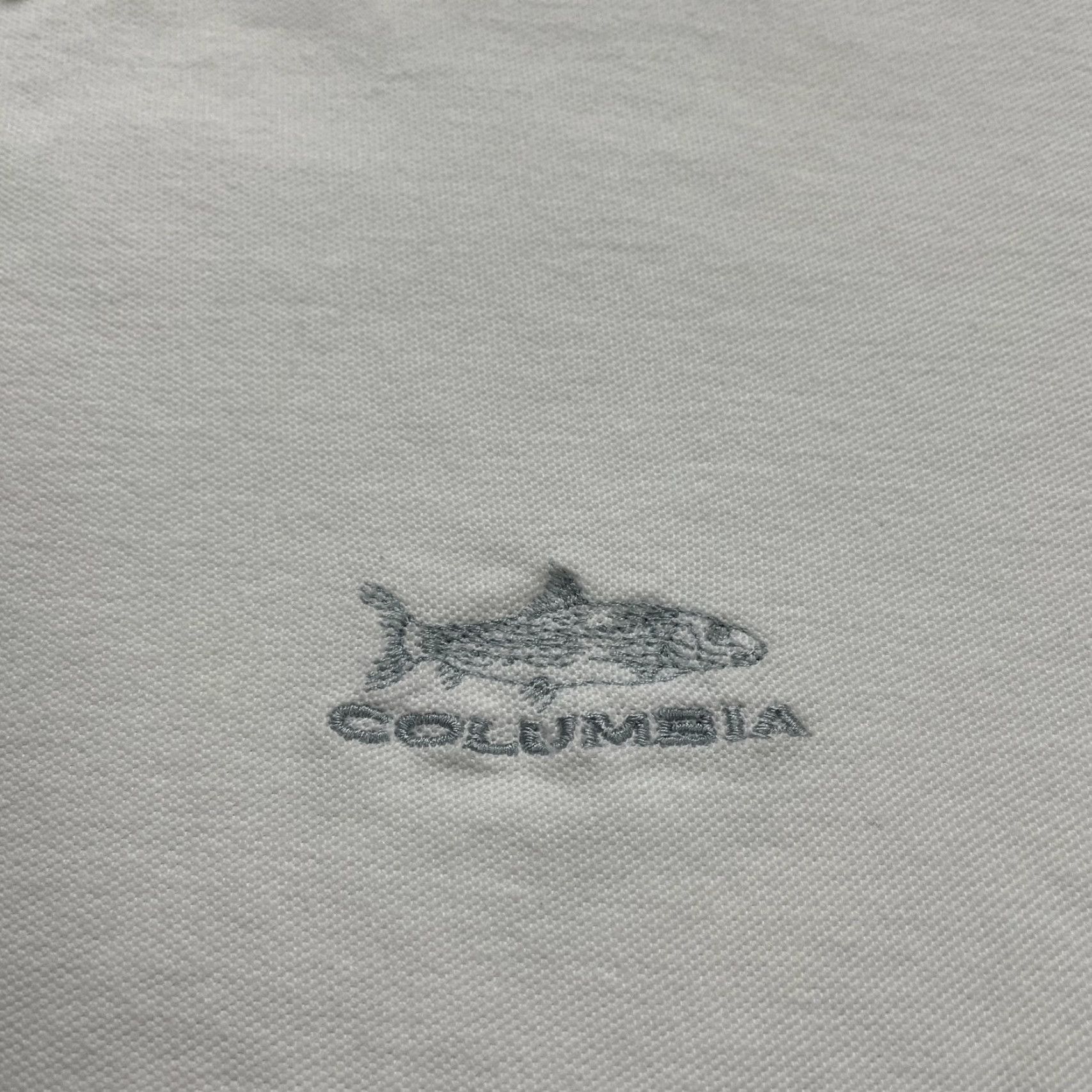 Vintage Columbia Polo Shirt Men Medium White Short Sleeve Active Golf Rugby Casual Mens Size US M / EU 48-50 / 2 - 7 Thumbnail