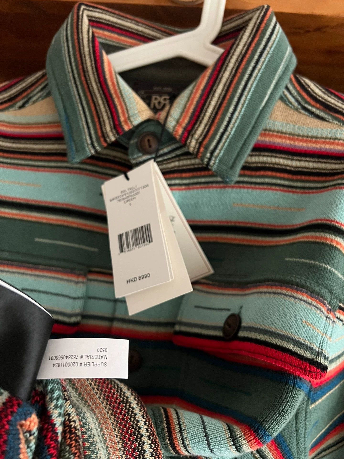 RRL Ralph Lauren RRL Double RL SW Shirt 21 yarns ivory buttons serape S Size US S / EU 44-46 / 1 - 5 Thumbnail