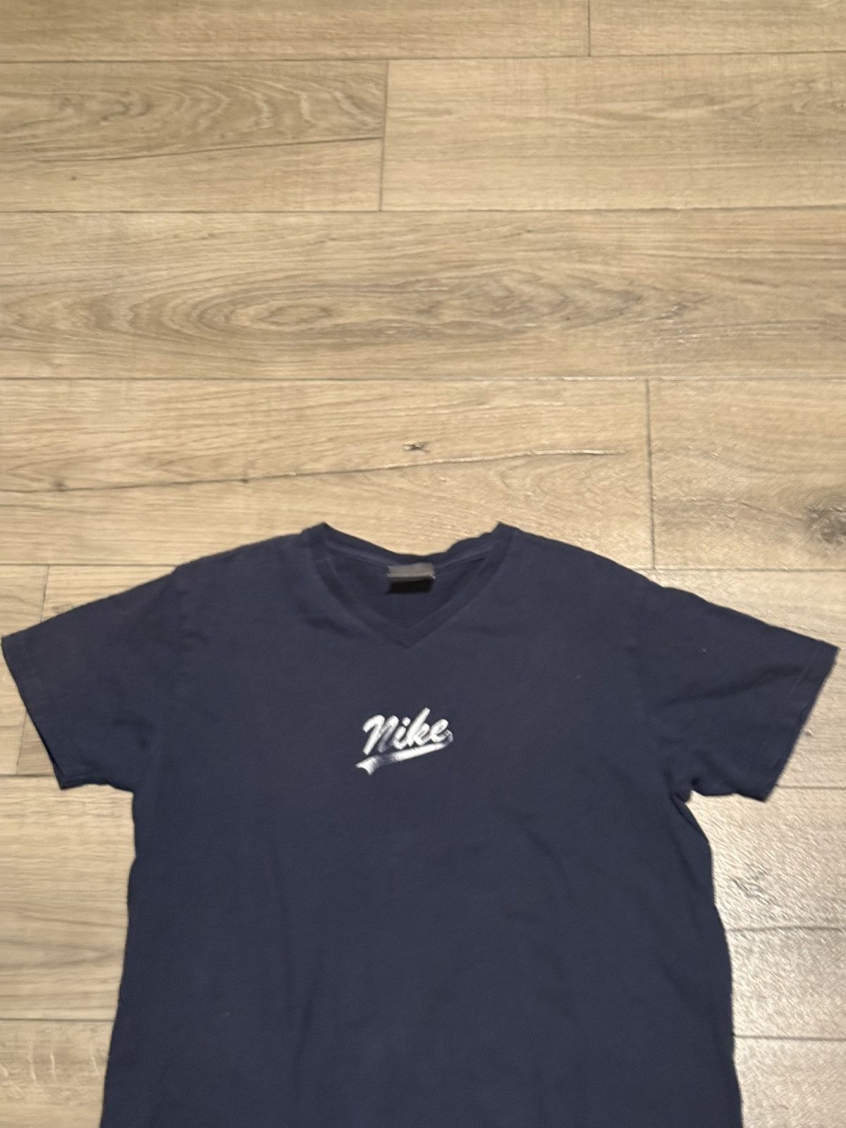 Nike vintage navy blue nike shirt Size US S / EU 44-46 / 1 - 1 Preview