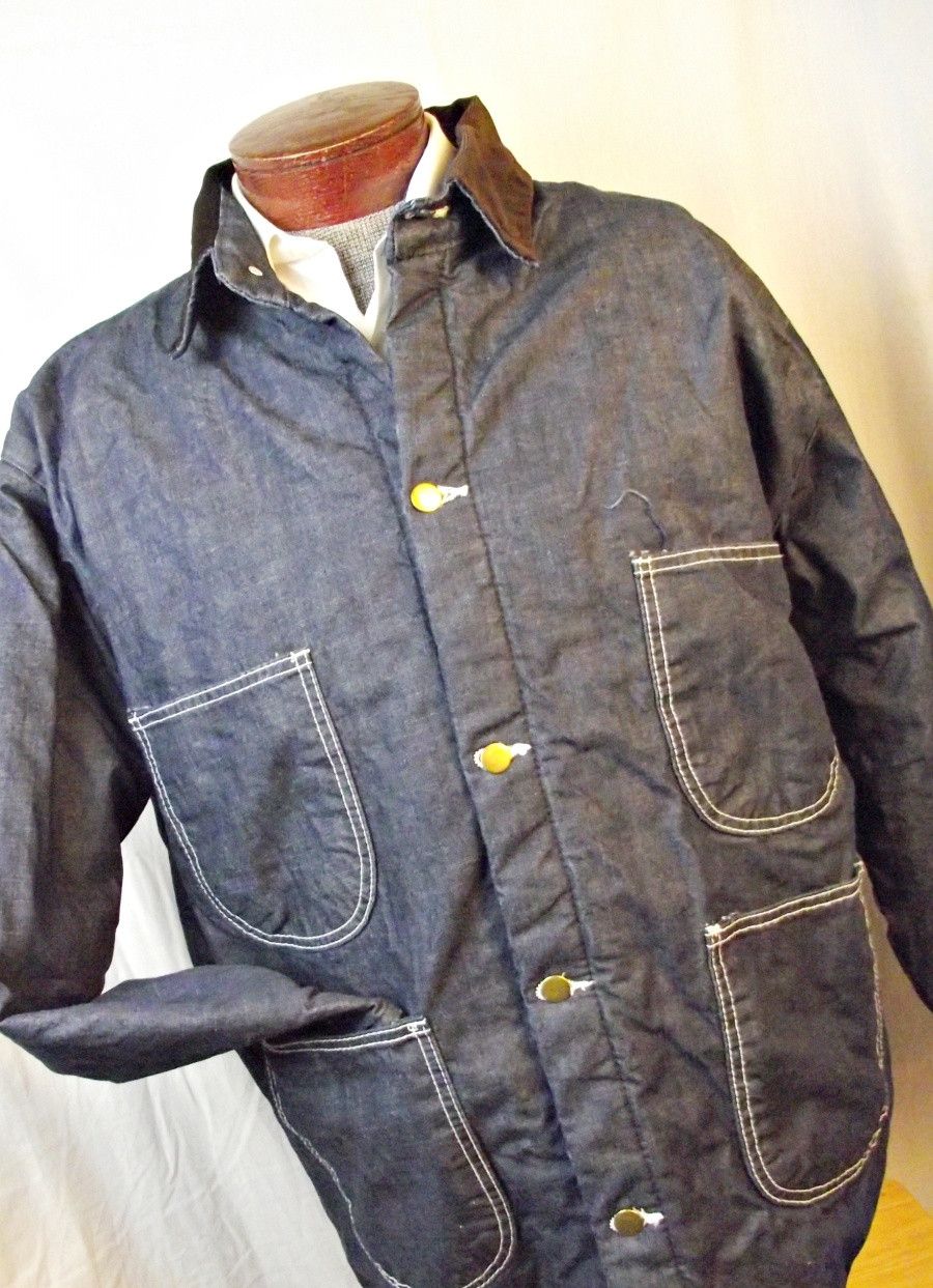 Other Victory Supply Denim Blanket Lined Prison Yard Chore Coat Size US XL / EU 56 / 4 - 1 Thumbnail
