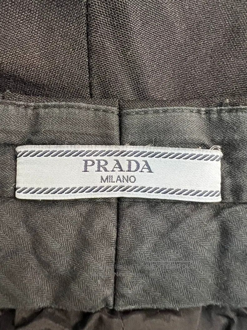 Prada Prada Black casual trousers Size 26" / US 2 / IT 38 - 3 Thumbnail