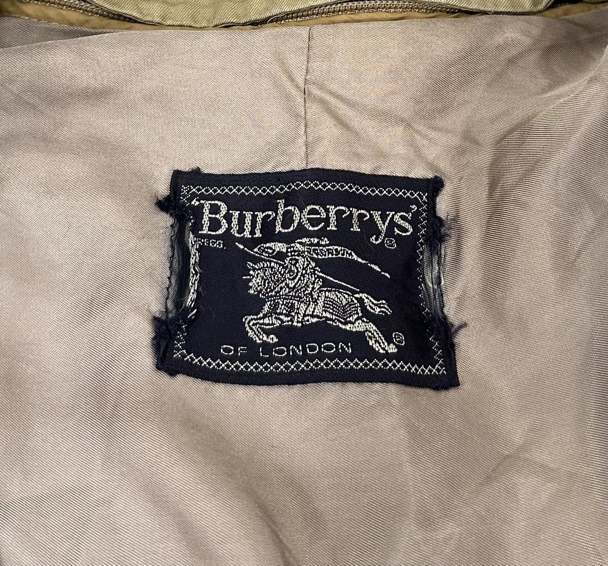 Burberry Vintage 90s Burberry Nova Check Luxury Designer Trench Coat Size US XL / EU 56 / 4 - 23 Thumbnail