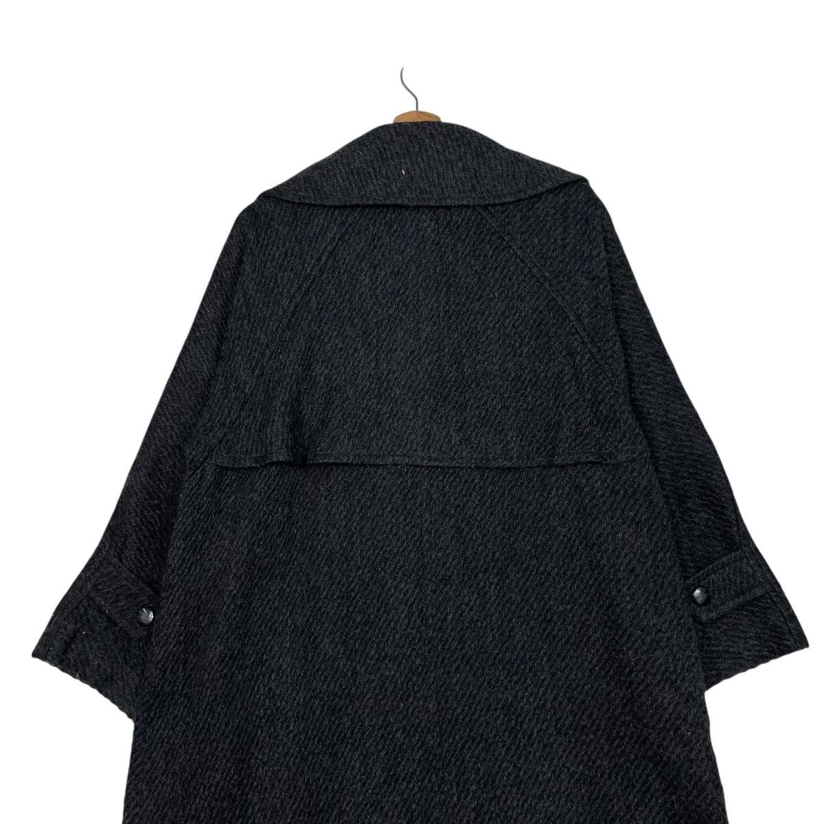 Japanese Brand Ramosport Double Breasted Wool Overcoat Size S / US 4 / IT 40 - 9 Thumbnail