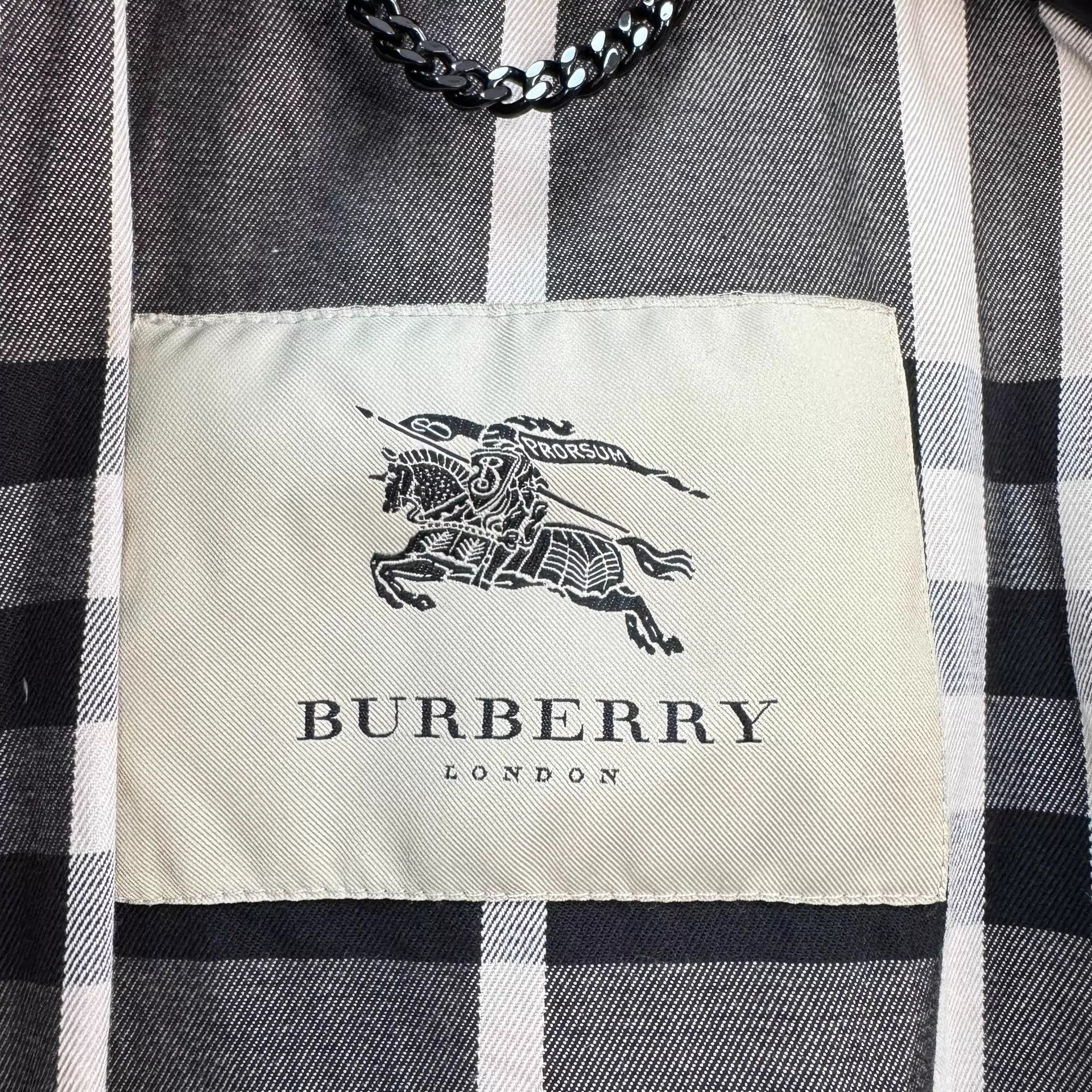 Burberry Burberry Double-Breasted Check Trench Coat UK8 98 New Size S / US 4 / IT 40 - 6 Thumbnail
